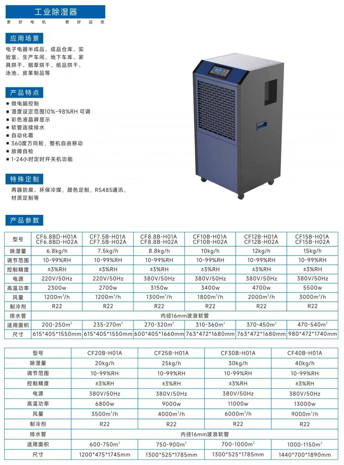 工业除湿器