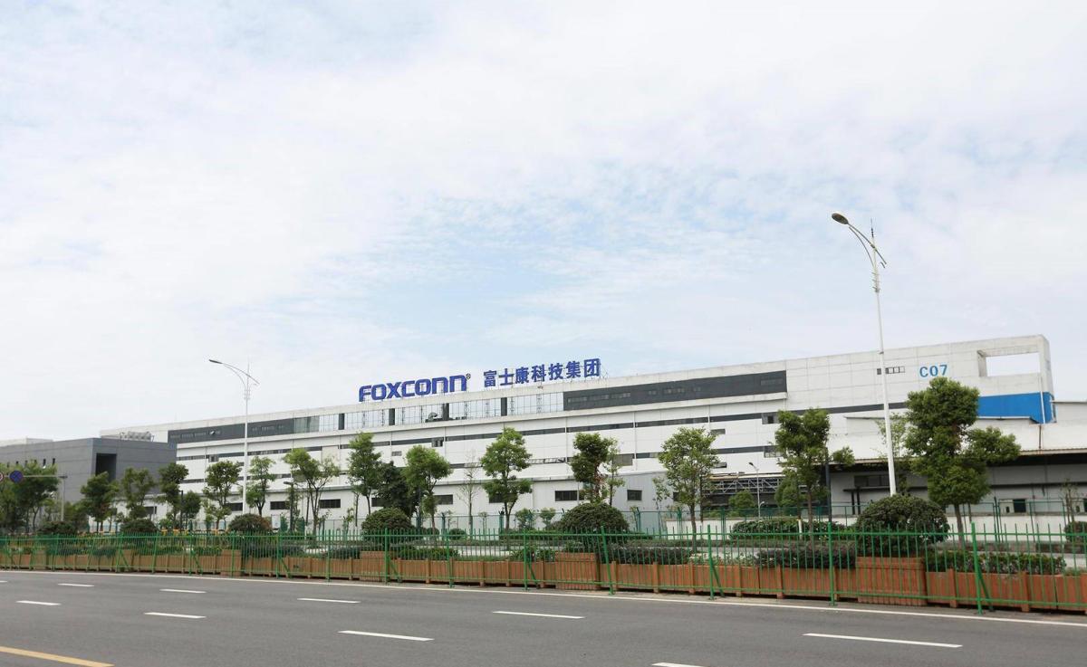 富士康集团成都园区车间